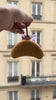 Croissant Poop Bag Dispenser by Pup Social Paris